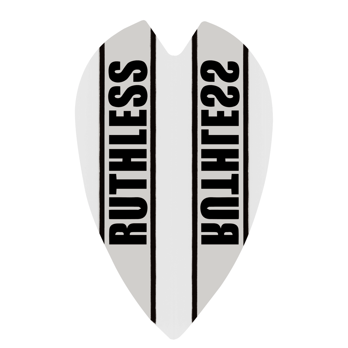 *Ruthless - Clear Panel - Dart Flights - 100 Micron - Retro Clear