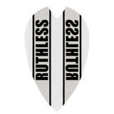 *Ruthless - Clear Panel - Dart Flights - 100 Micron - Retro Clear