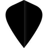 *Ruthless Poly Plain - Solid - Dart Flights - 75 Micron - Kite Black