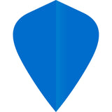 *Ruthless Poly Plain - Solid - Dart Flights - 75 Micron - Kite Blue