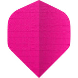 *Designa Dart Flights - Fabric Rip Stop Nylon - Longlife - Std No2 Fluro Pink