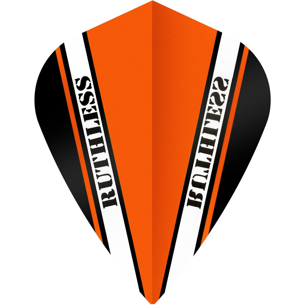 *Ruthless - V100 Pro - Dart Flights - 100 Micron - Kite Orange