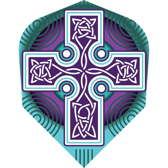 Shot Celt Dart Flights - 100 Micron - Std - No6 - Boudicca