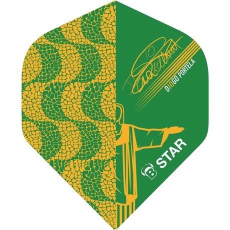 *BULL'S B-Star Dart Flights - 100 Micron - A-Std - Diogo Portela