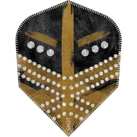 Shot Devon Petersen Dart Flights - Std - No6 - Greatness - Gold