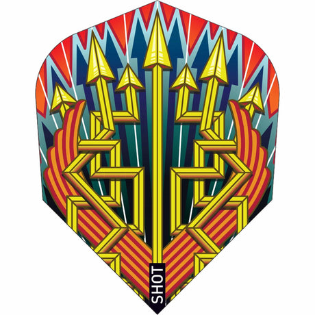 Shot Dart Flights - 100 Micron - Std - No6 - Roman Empire - Legion