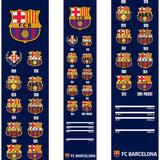 *FC Barcelona - Official Licensed BARÇA - Carpet Dart Mat - 290cm x 60cm - Retro Crests