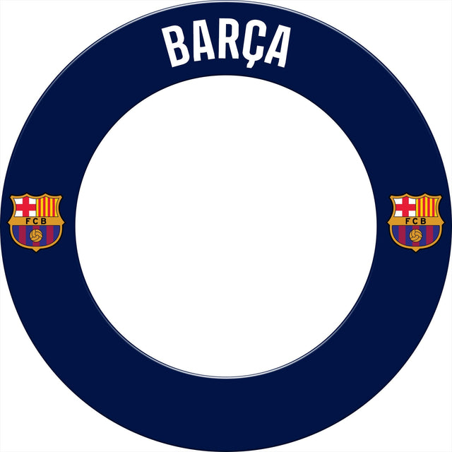 *FC Barcelona - Official Licensed BARÇA - Dartboard Surround - S5 - Dark Blue BARÇA