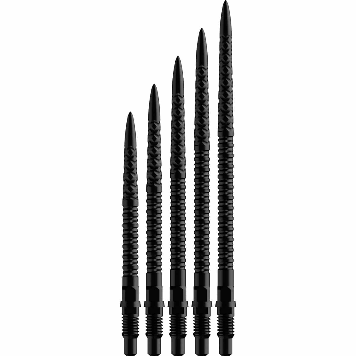 Bulls CP Dart Points - Steel Tip - FGS - Black