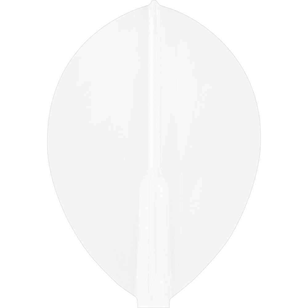 *Cosmo Darts - Fit Flight - Set of 3 - Teardrop White
