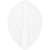 *Cosmo Darts - Fit Flight - Set of 3 - Teardrop White