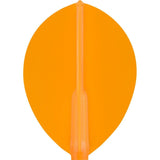 *Cosmo Darts - Fit Flight - Set of 3 - Teardrop Orange