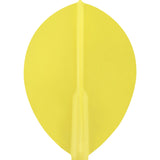 *Cosmo Darts - Fit Flight - Set of 3 - Teardrop Yellow