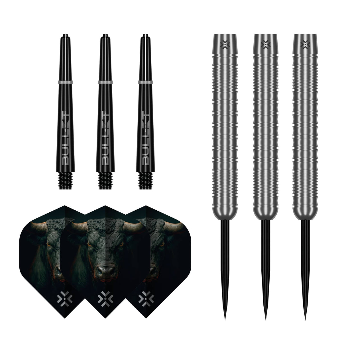 Bullet Fury Darts - Steel Tip - 90% Tungsten