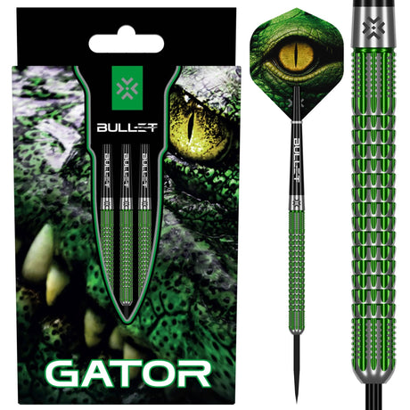 Bullet Gator Darts - Steel Tip - 90% Tungsten