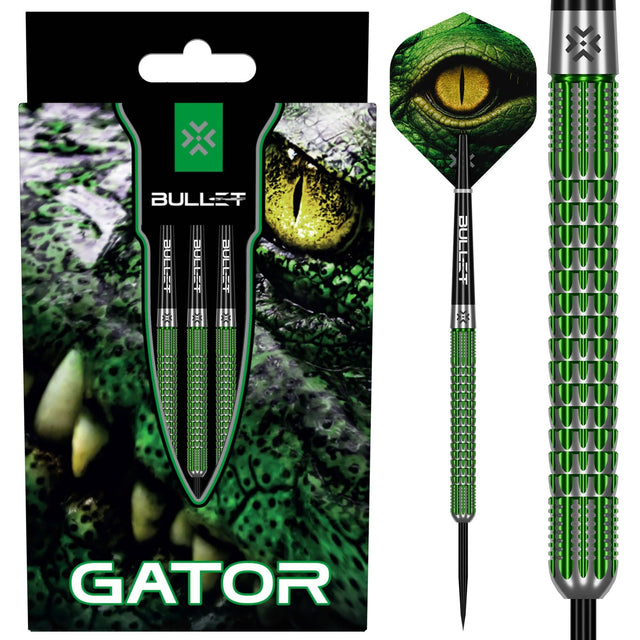 Bullet Gator Darts - Steel Tip - 90% Tungsten
