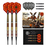 Shot Goths Darts -Soft Tip - 95% Tungsten - Alaric 20g