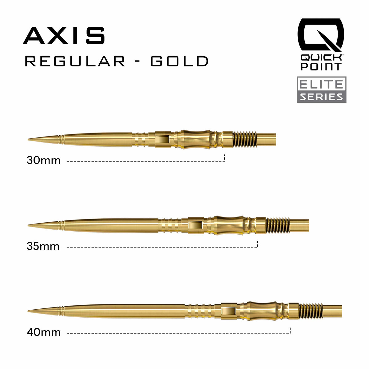 Harrows Quick Points - Steel Tip - Axis