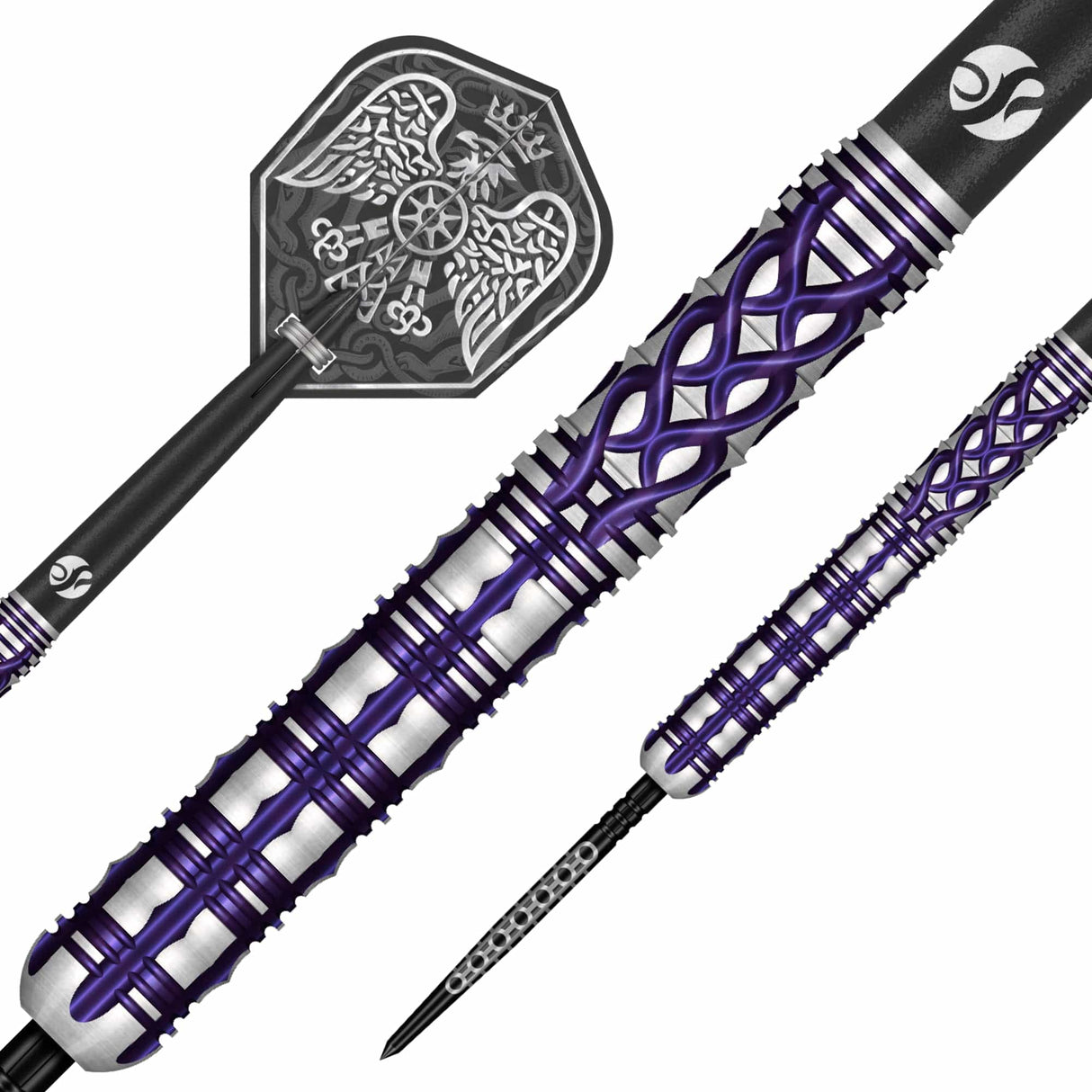 Shot Goths Darts -Steel Tip - 90% Tungsten - Visara