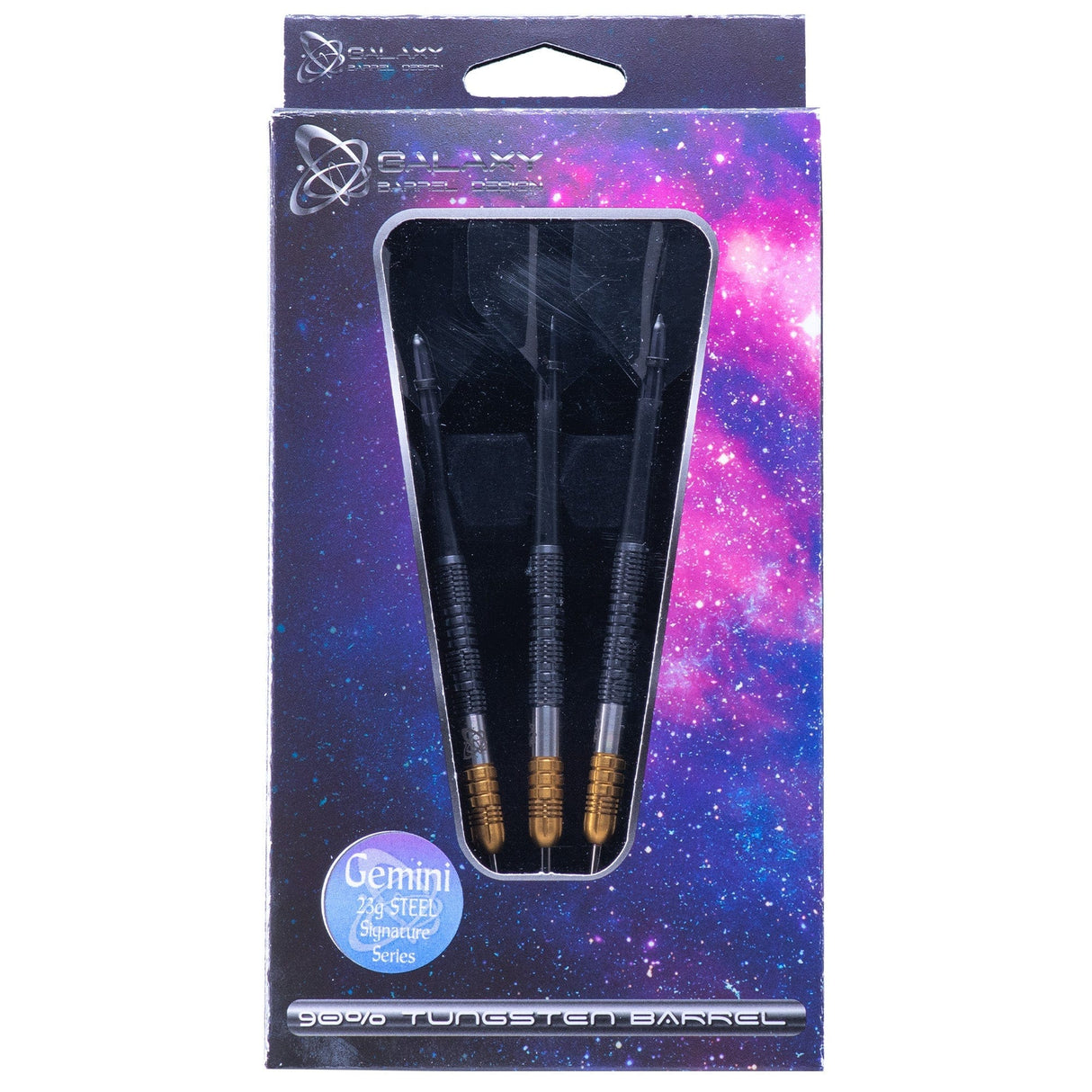 Galaxy Gemini Darts - Steel Tip - 90% Tungsten - 23g