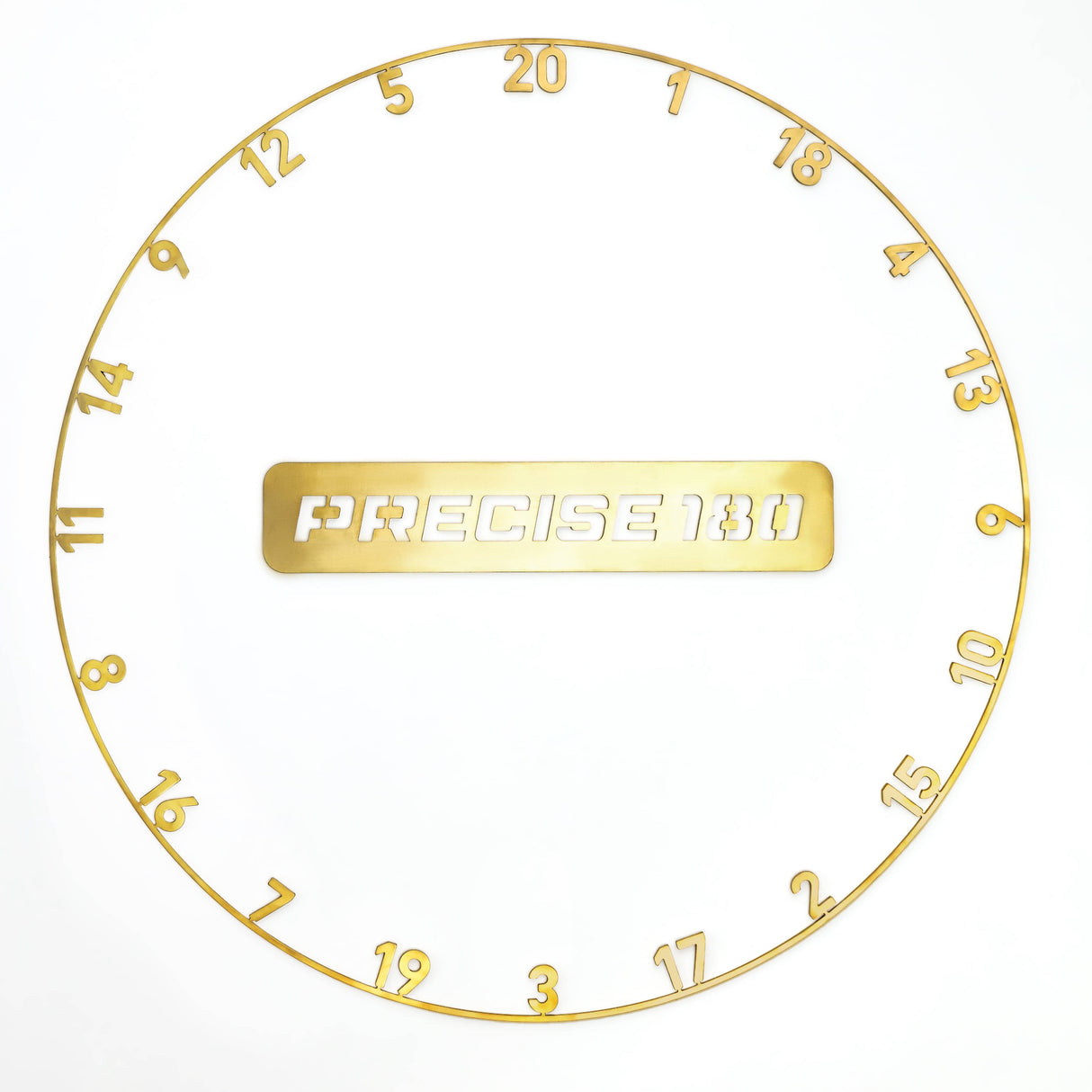 Precise 180 Number Ring - One-Piece - Premium Gold
