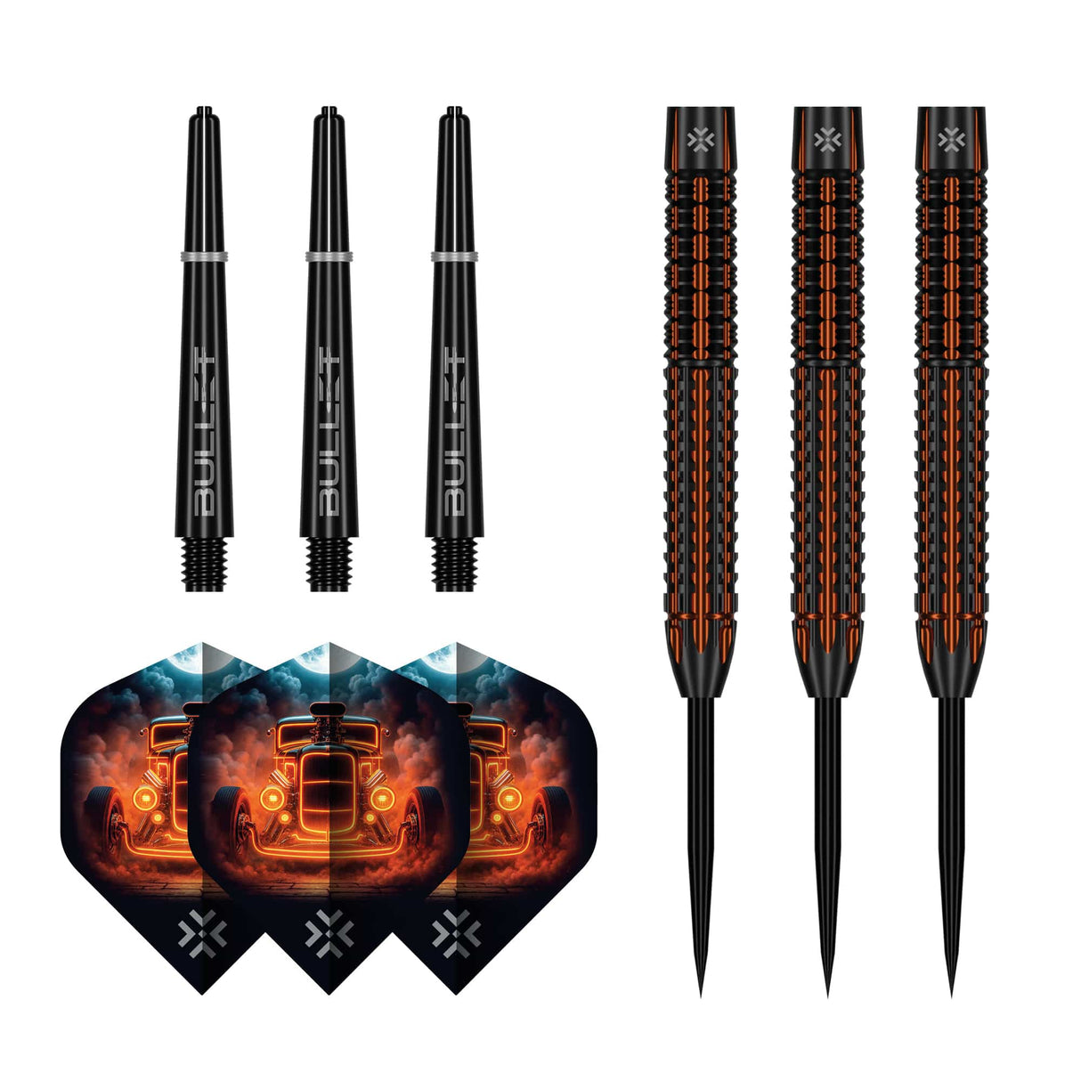 Bullet Hotrod Darts - Steel Tip - 97.5% Tungsten
