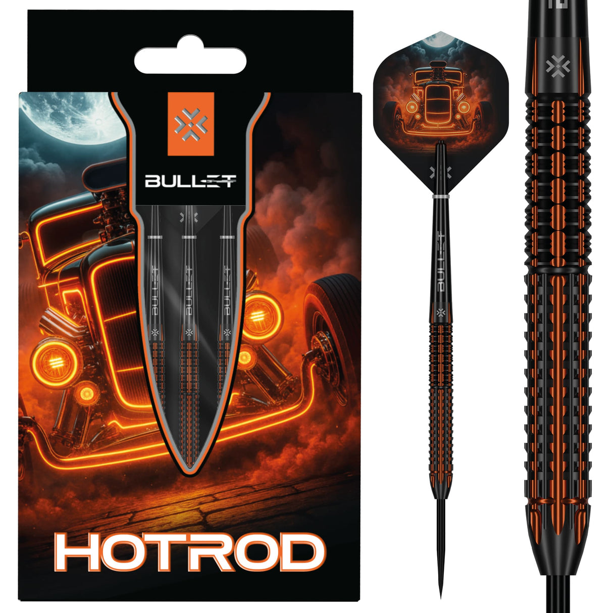 Bullet Hotrod Darts - Steel Tip - 97.5% Tungsten