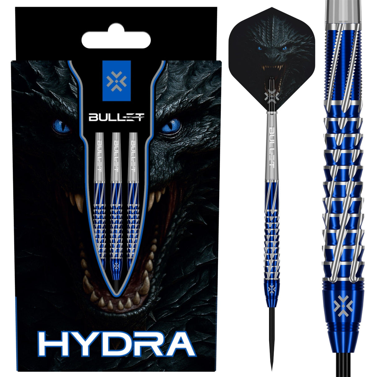 Bullet Hydra Darts - Steel Tip - 95% Tungsten