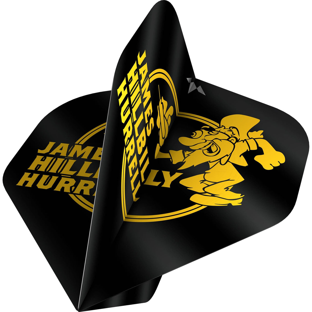 Mission Solo Dart Flights - 100 Micron Standard No2 - James Hurrell V2