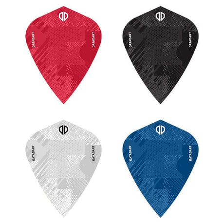 Datadart Dart Flights - Grunge - 100 Micron - Kite