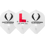 L-Style - EZ L-Flights - Integrated Champagne Ring - L1EZ - Darts Corner - Life Love Luck