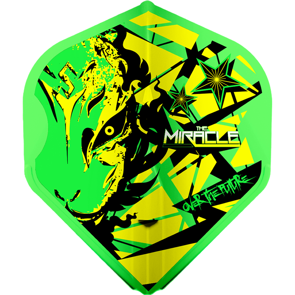 *L-Style - EZ L-Flights - Integrated Champagne Ring - L1 - Mikuru Suzuki - V5 - Neon Green