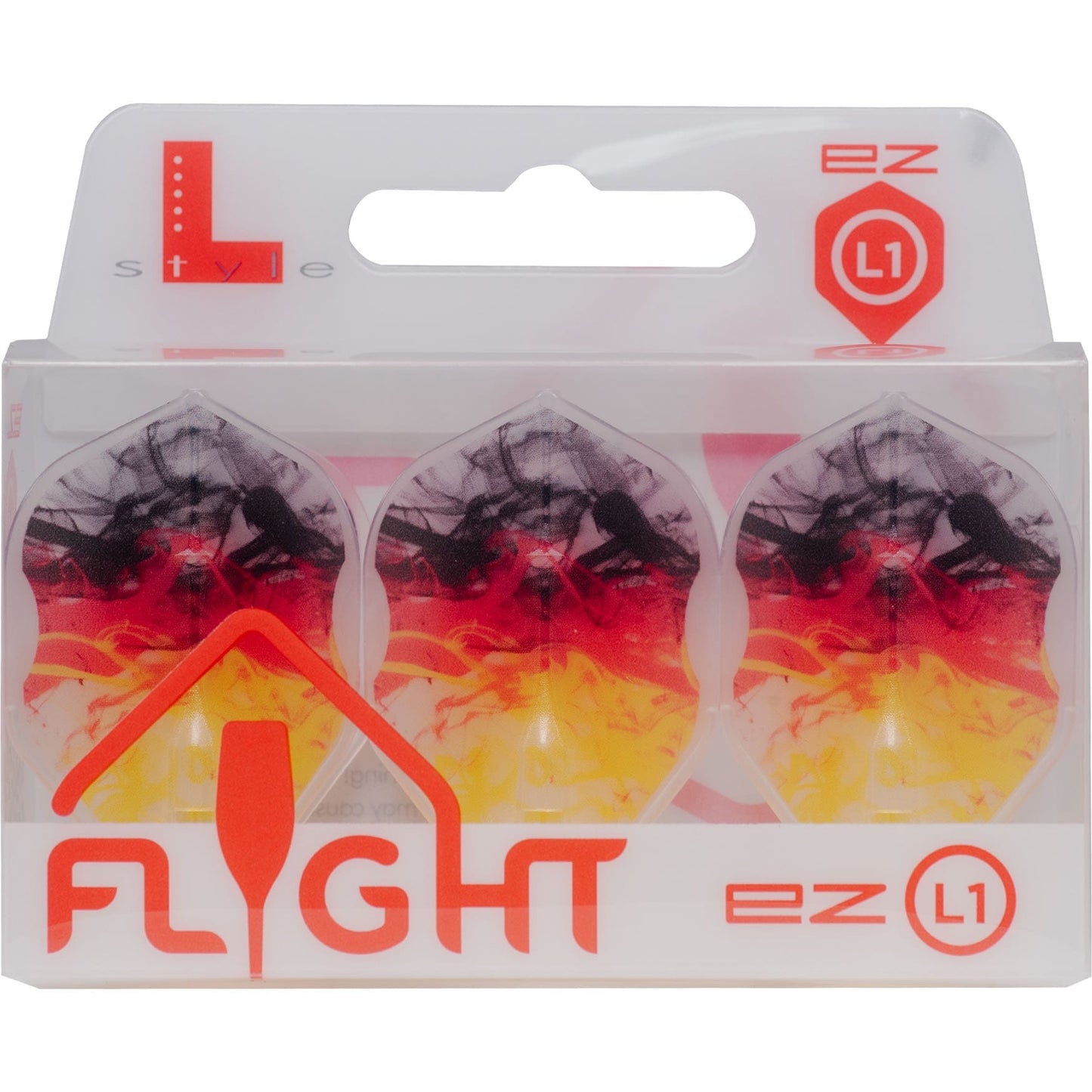 L-Style - EZ L-Flights - Integrated Champagne Ring - L1EZ - RYB Series v1 - Type D - Clear White