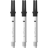 L-Style - L-Shafts - Straight - Silent Spin - Carbon - White L Style 330 47mm Medium