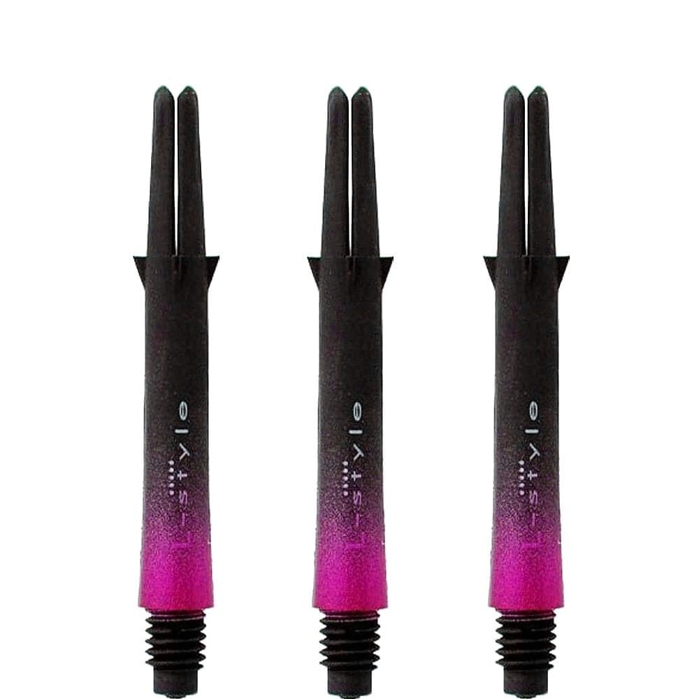 *L-Style - L Shafts - Carbon Two Tone - Black and Pink - Short L Style 260 40mm Tweenie