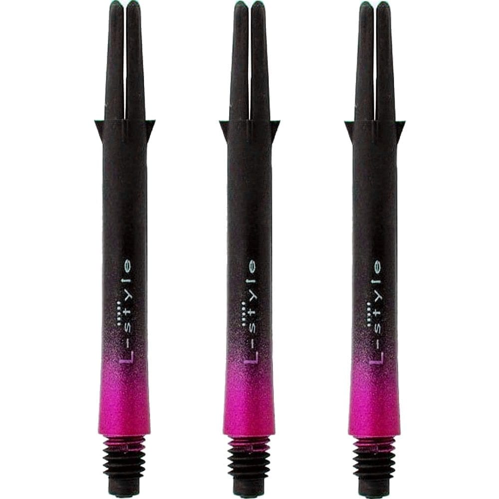 *L-Style - L Shafts - Carbon Two Tone - Black and Pink - Short L Style 330 47mm Medium