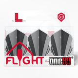 *One80 Dualite Flight - Integrated Champagne Ring - L1 EZ - Black & Grey
