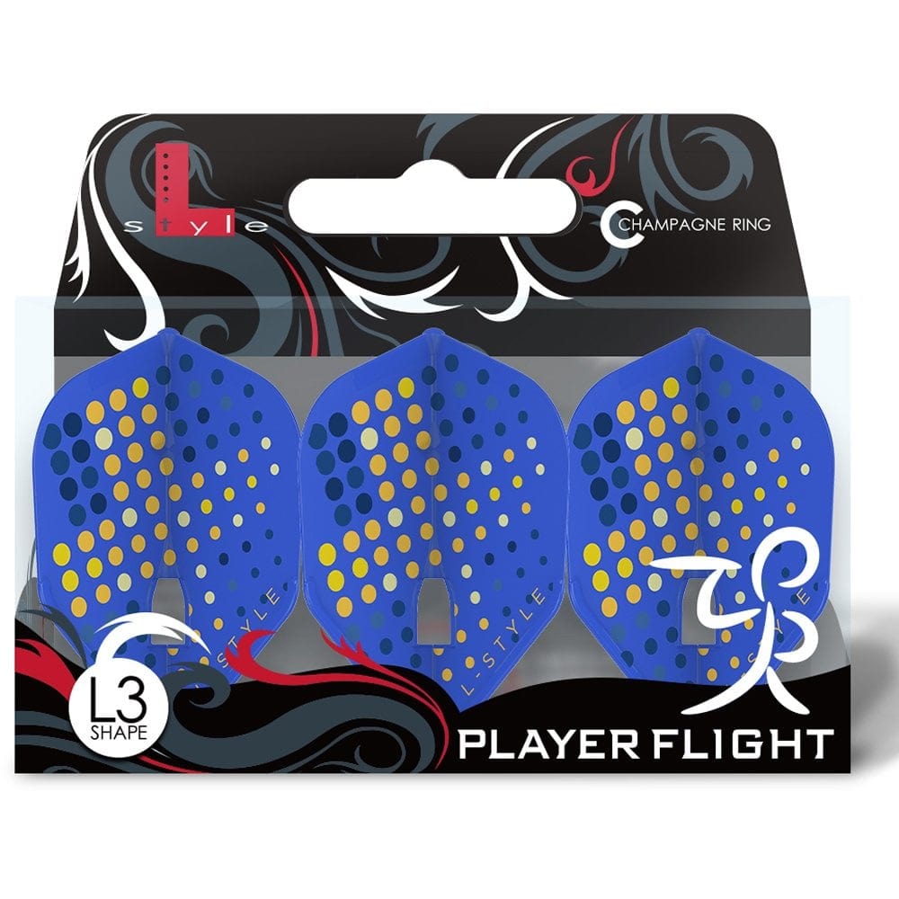 *L-Style - L-Flight Pro - Champagne Ring - L3 Shape - Daniel Larsson - V1 - Blue