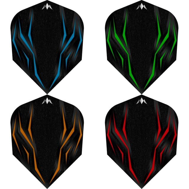 Mission Lava Dart Flights - 100 Micron - Std - No6
