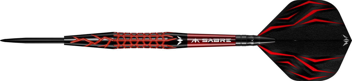 Mission Lava Darts - Steel Tip - 95% Tungsten - Black & Red Electro