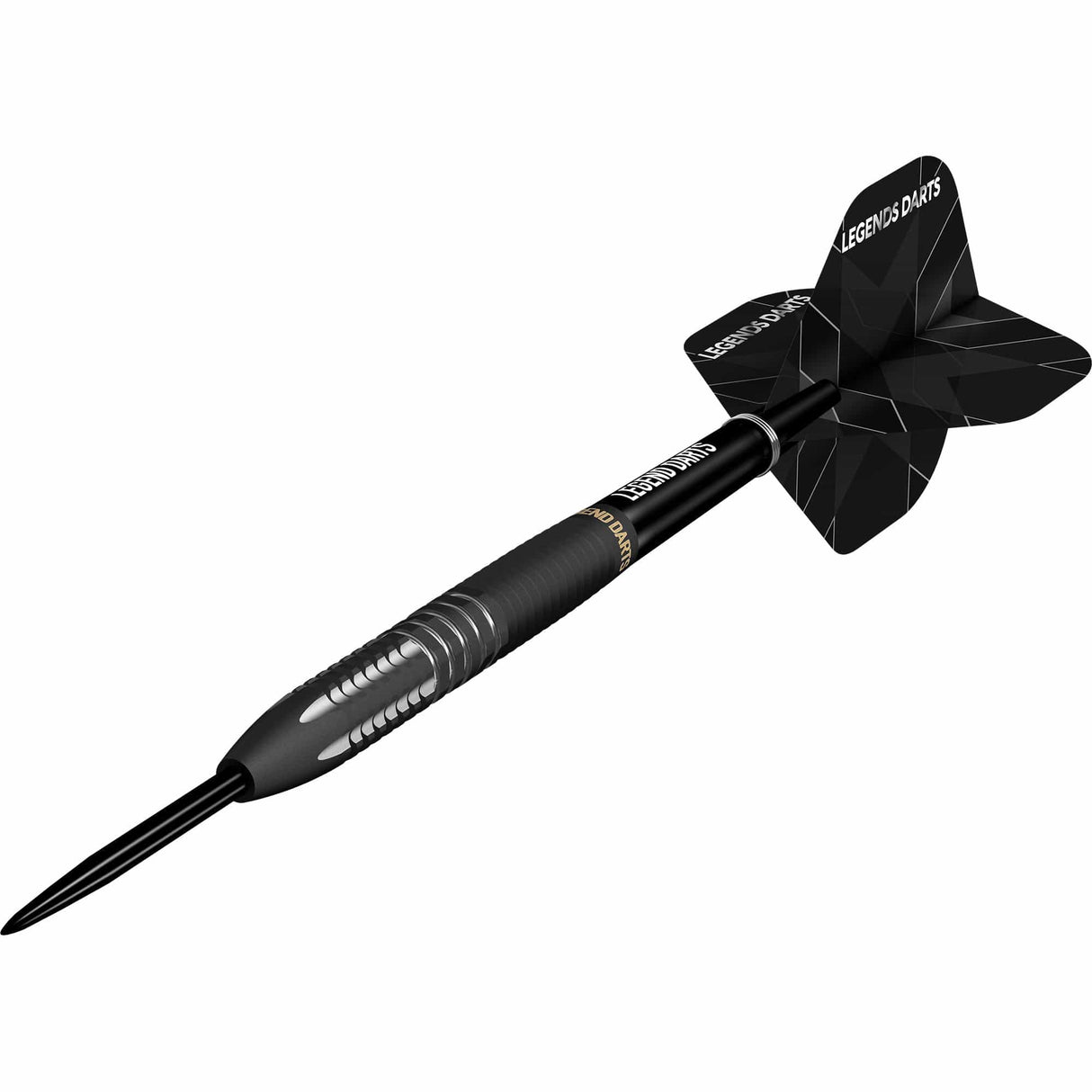 Legend Darts - Steel Tip - Revolution Series - B18 - Black - Straight Multi Cut
