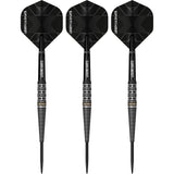 Legend Darts - Steel Tip - Revolution Series - B20 - Black -Tapered Ring & Milled Cut