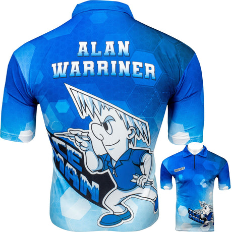 *Legend Darts - Alan Warriner - Dart Shirt - Iceman - Small to 5XL Small