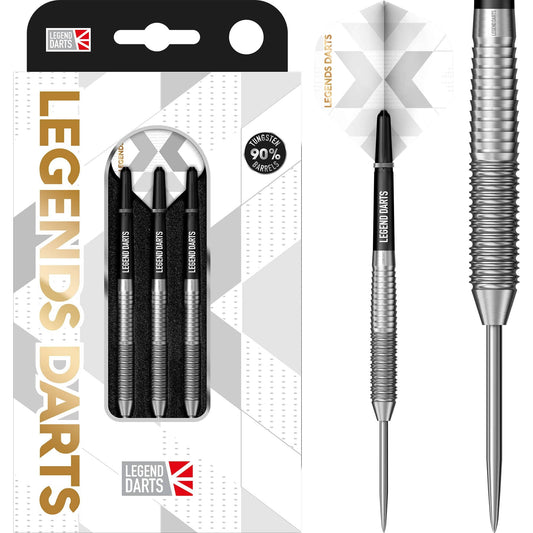 Legend Darts - Steel Tip - 90% Tungsten - Pro Series - V13 - Rear Shark