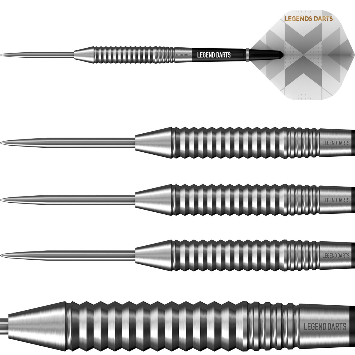 Legend Darts - Steel Tip - 90% Tungsten - Pro Series - V21 - Square Cut