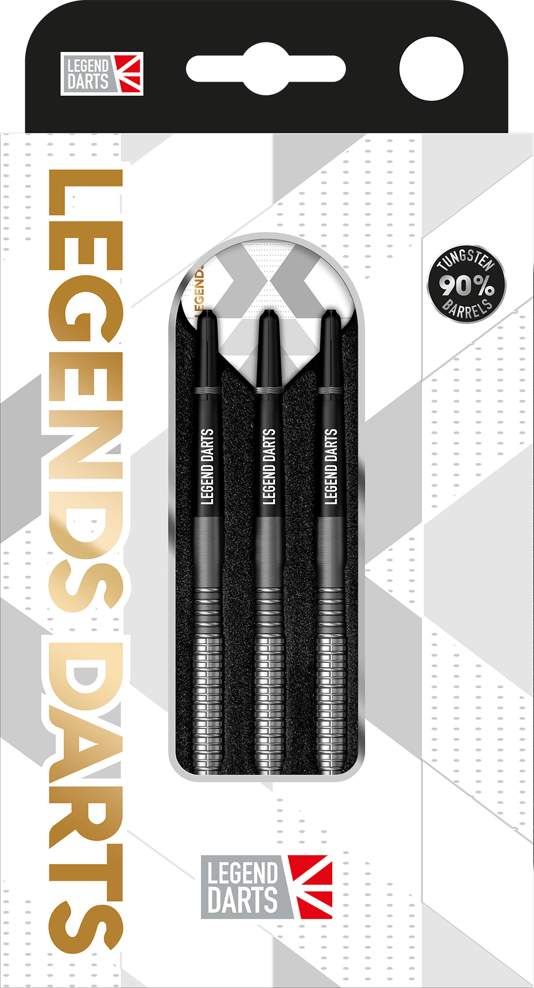 Legend Darts - Steel Tip - 90% Tungsten - Pro Series - V24 - Micro Rear