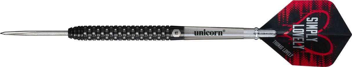 Unicorn Contender Darts - Steel Tip - 90% Tungsten - Thomas Lovely 23g