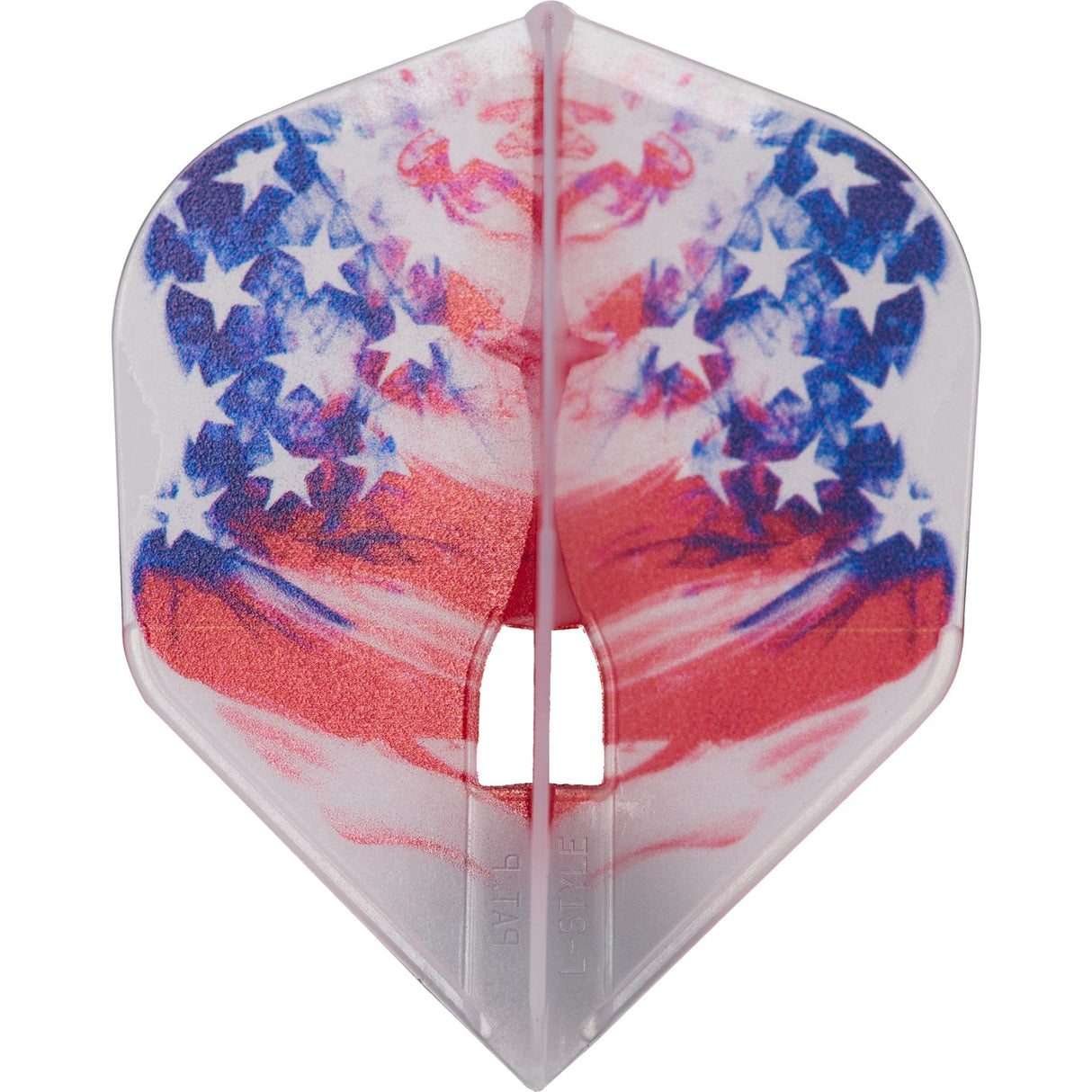 *L-Style - L-Flights - L3 Pro - Champagne Ring - Shape - American Flag v3 - Clear White
