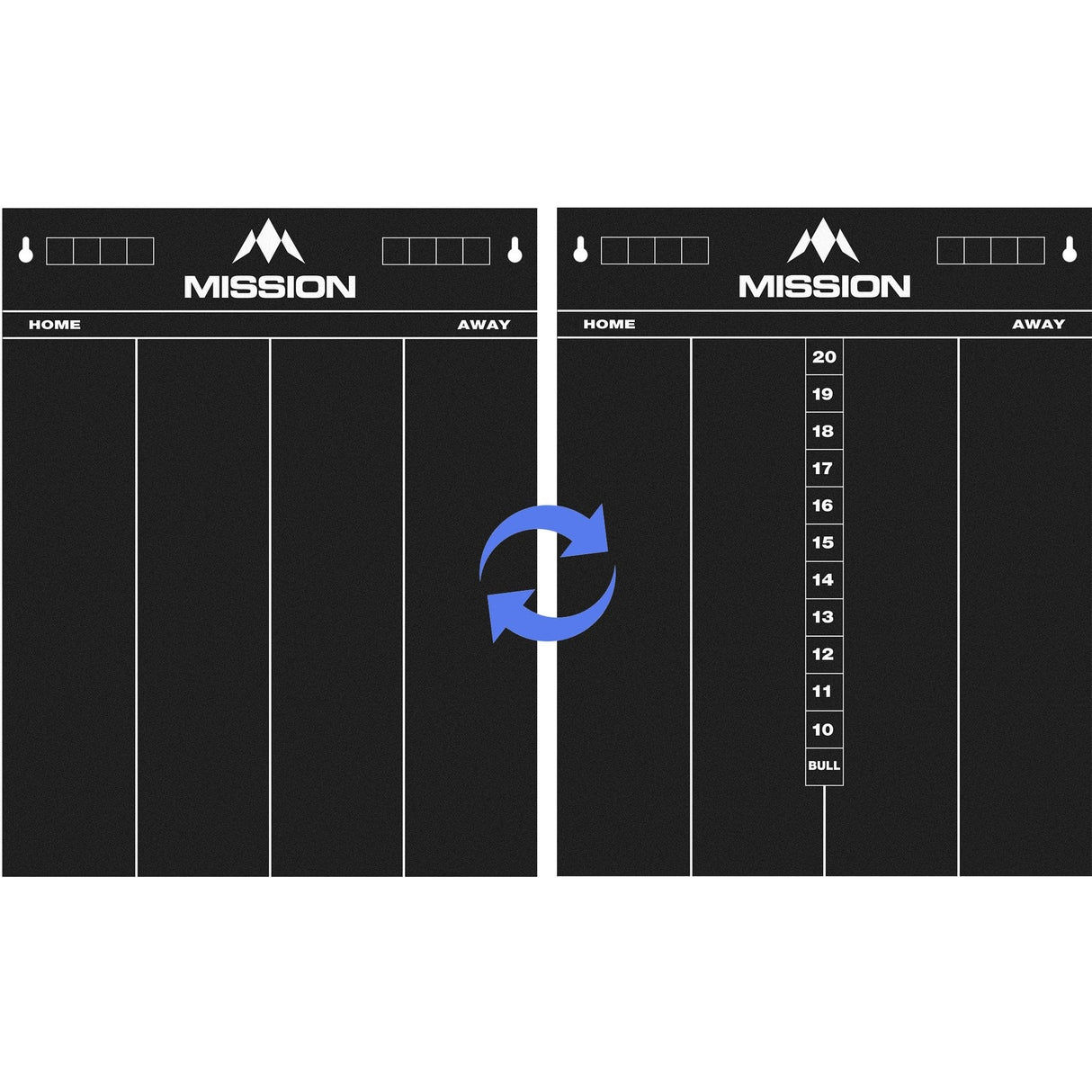 Mission Marker Boards - Chalkboard - 2 Sided - 501 and Cricket