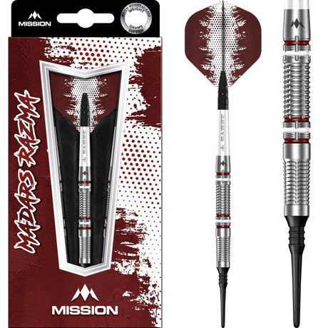 Mission Madars Razma Darts - Soft Tip - 95% Tungsten - 21g PERS